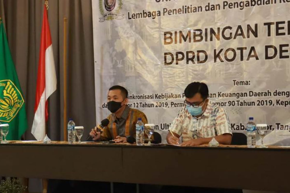 Anggota DPRD Depok dapat bimtek untuk tingkatan pemahaman hukum