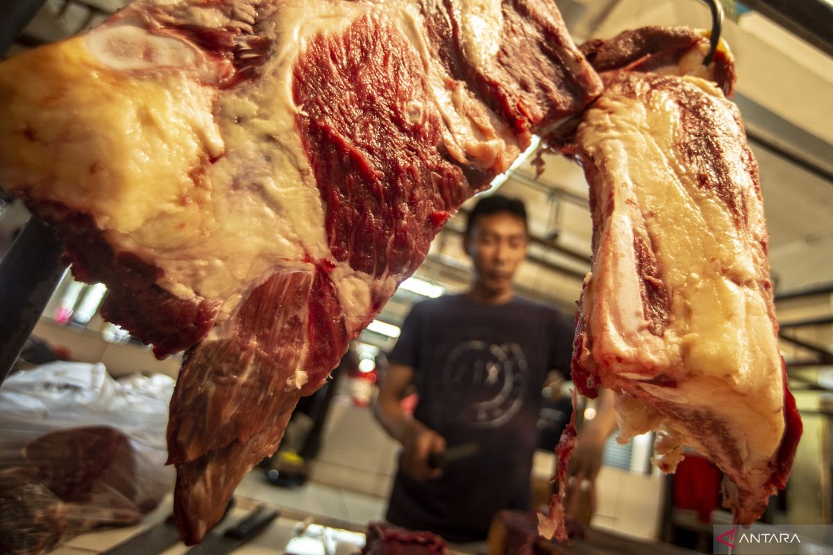 Pedagang daging khawatir harga naik jelang Lebaran