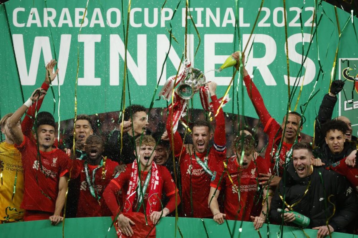 Liverpool juara Carabao Cup 2021/22