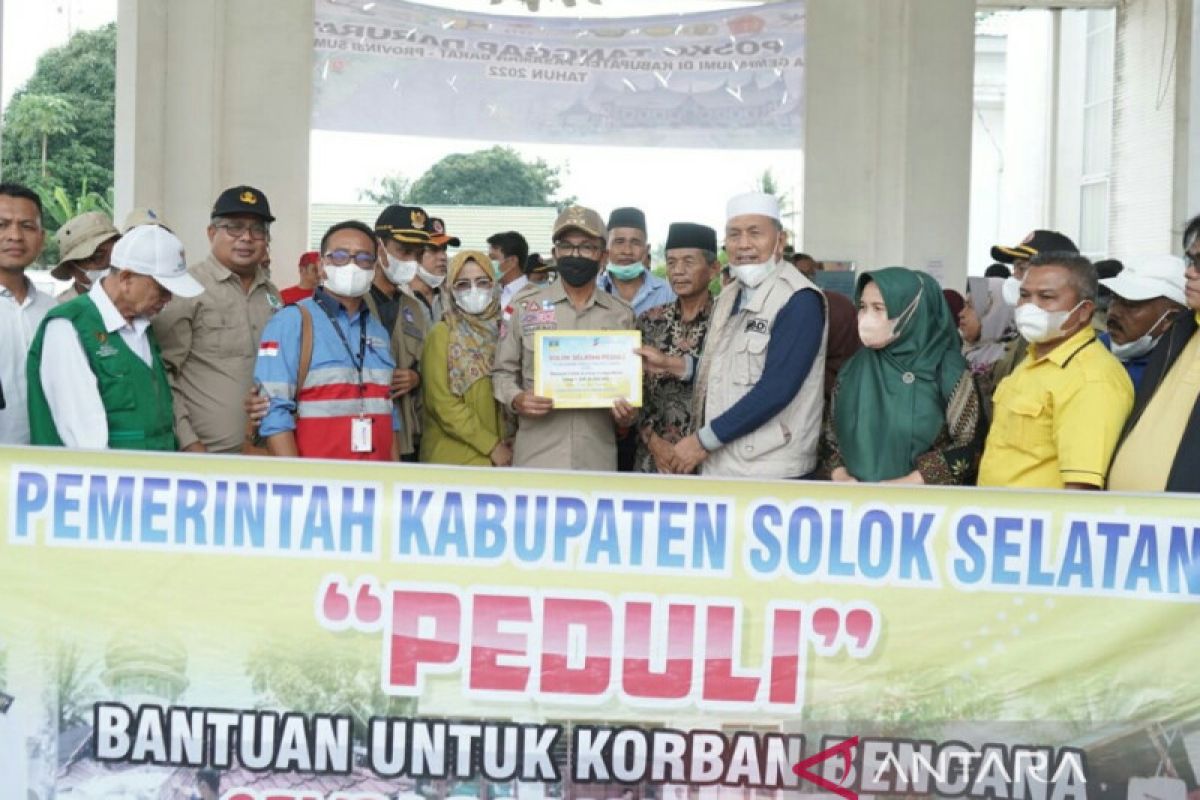 Pemkab Solok Selatan kirimkan tenaga medis ke Pasaman Barat