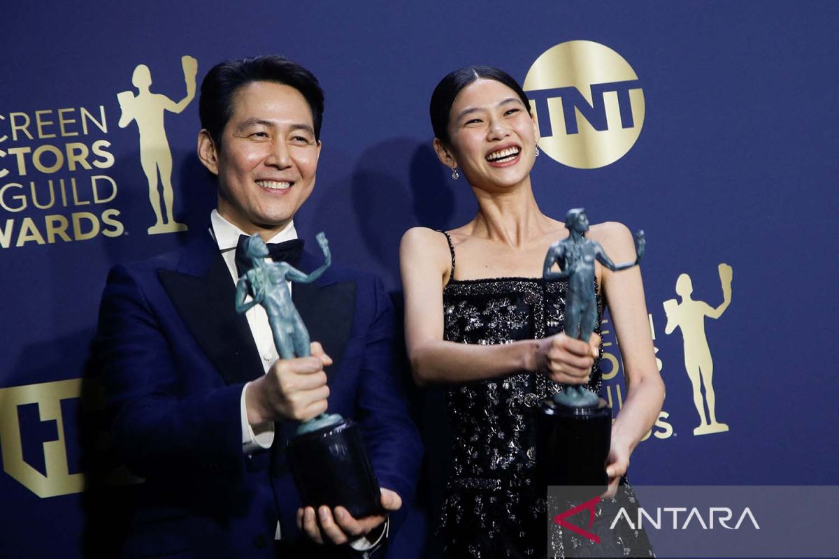 Sutradara dan aktor film "Squid Game" raih piala di Cut Awards