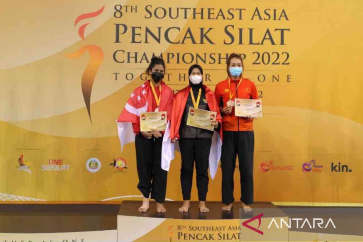 Rahmawati raih medali emas SEA Pencak Silat Championship 2022