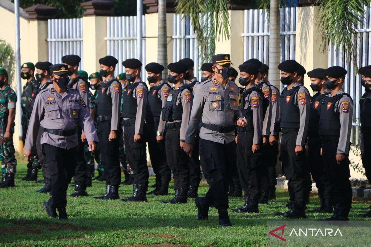 Polres HSS gelar pasukan operasi kewilayahan keselamatan intan 2022