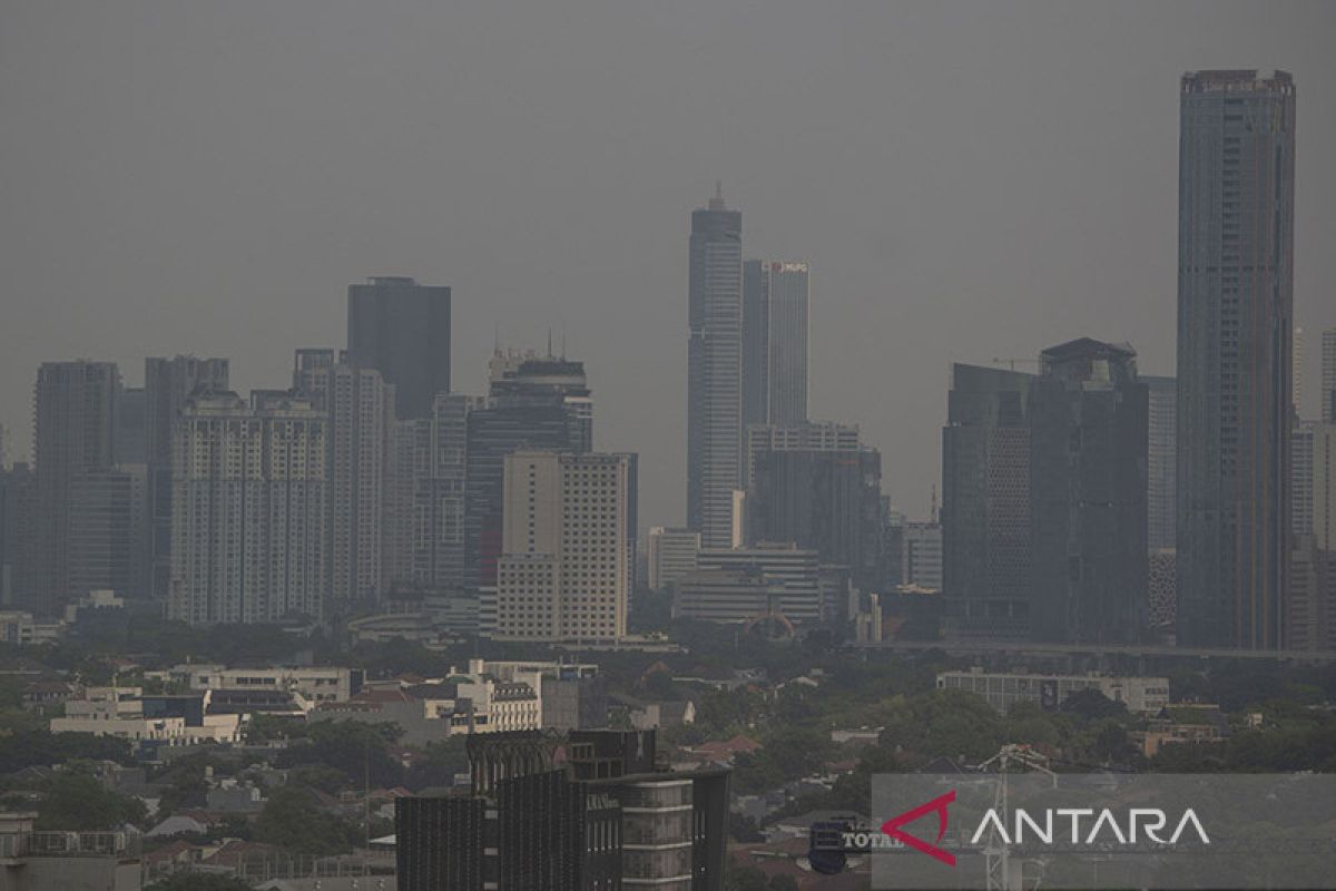 Tren PM 2,5 di Jakarta dan beberapa wilayah Sumatera tinggi