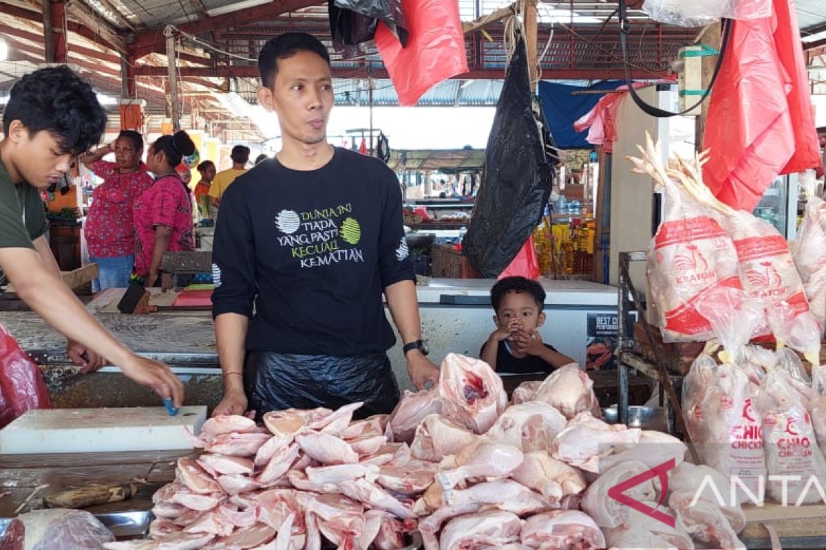 Daging sapi di Timika dijual Rp135 ribu per kilogram