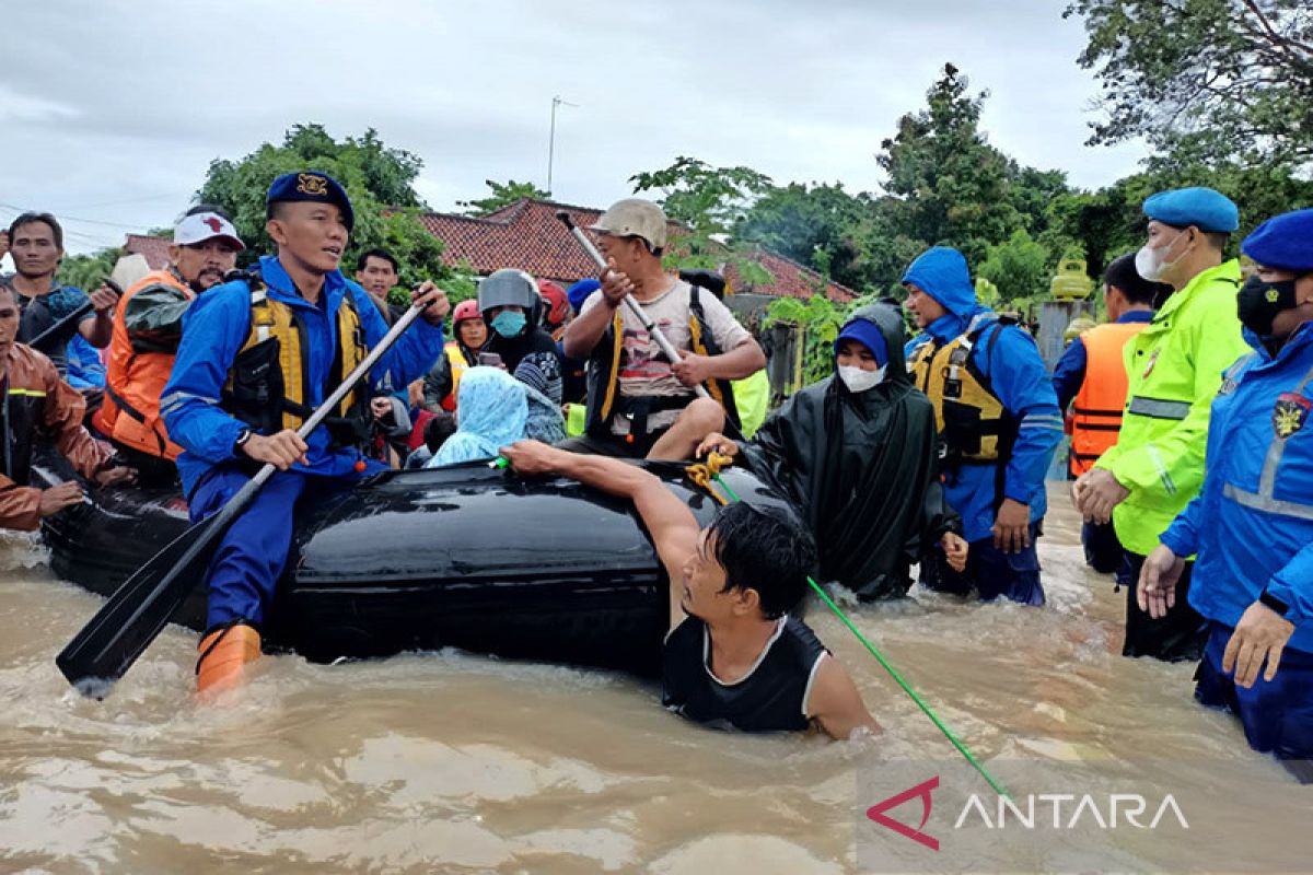 BPBD catat empat kecamatan di Kota Serang terdampak banjir