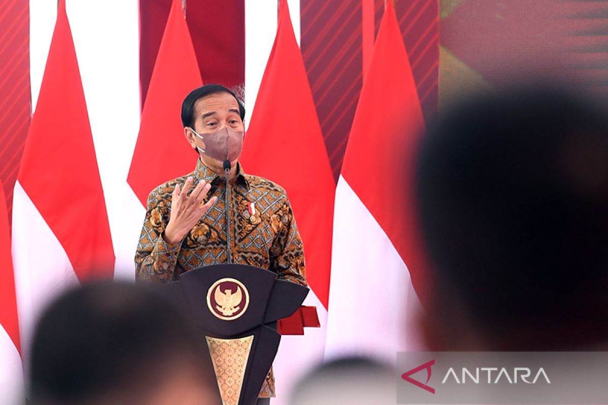 Presiden Jokowi: 8 dari 9 fraksi DPR setuju pemindahan IKN