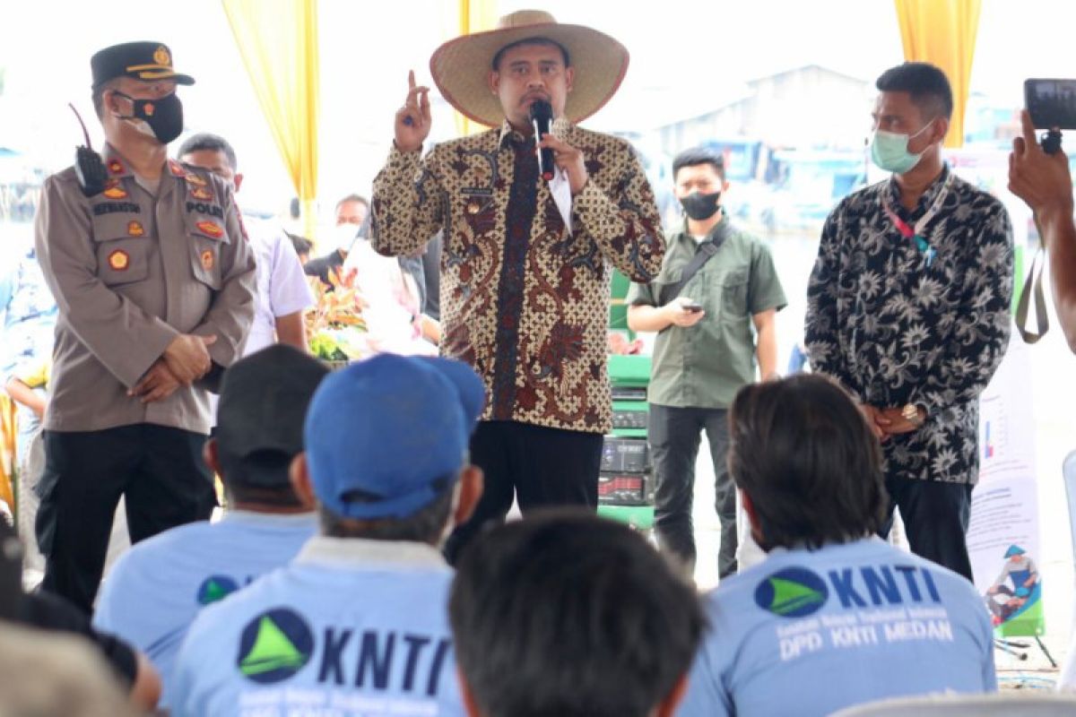 Bobby Nasution, Wali Kota yang perhatikan nasib nelayan di Belawan