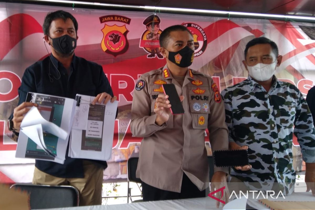 Polda Jabar menangkap pasutri gelar arisan bodong rugikan Rp21 miliar