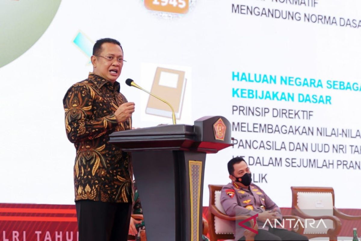Ketua MPR apresiasi TNI-Polri jaga stabilitas selama pandemi COVID-19
