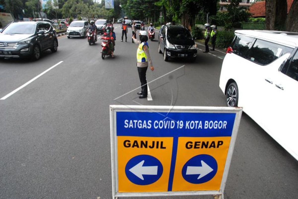 Pemberlakuan ganjil genap libur Isra Miraj di Bogor