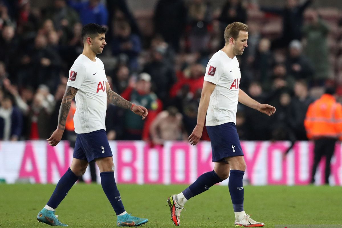 Tottenham ditundukkan Middlesbrough dengan skor 0-1