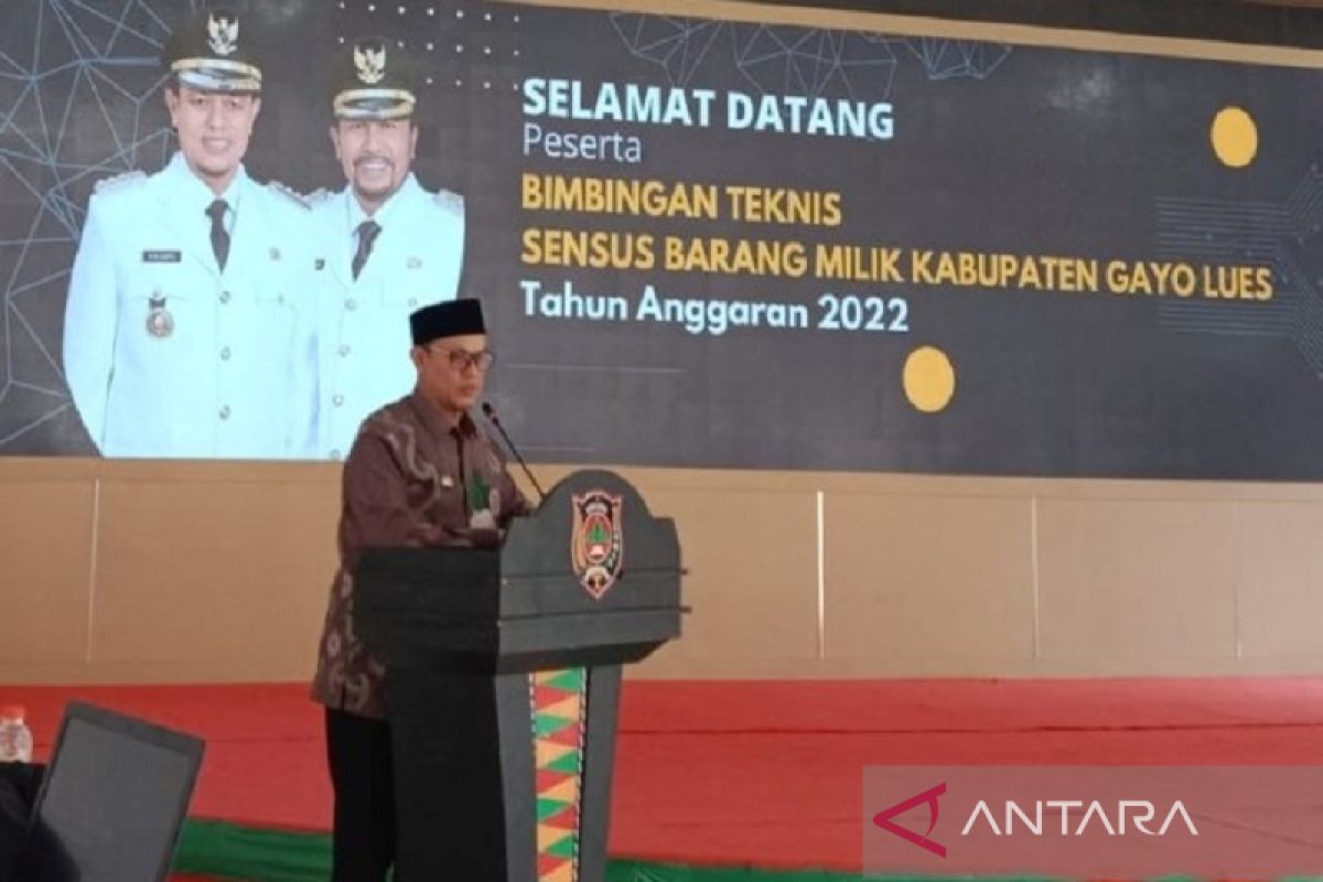 Bupati tegaskan SKPK catat barang daerah dengan teliti