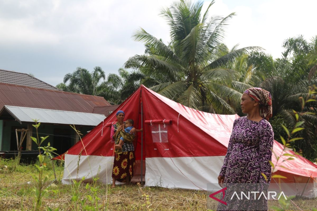 Kementerian Sosial distribusikan tenda keluarga untuk korban gempa