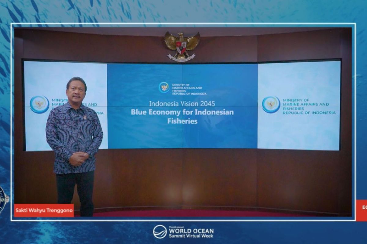 Menteri Trenggono kenalkan kebijakan penangkapan terukur di hadapan ribuan peserta World Ocean Summit Ke-9