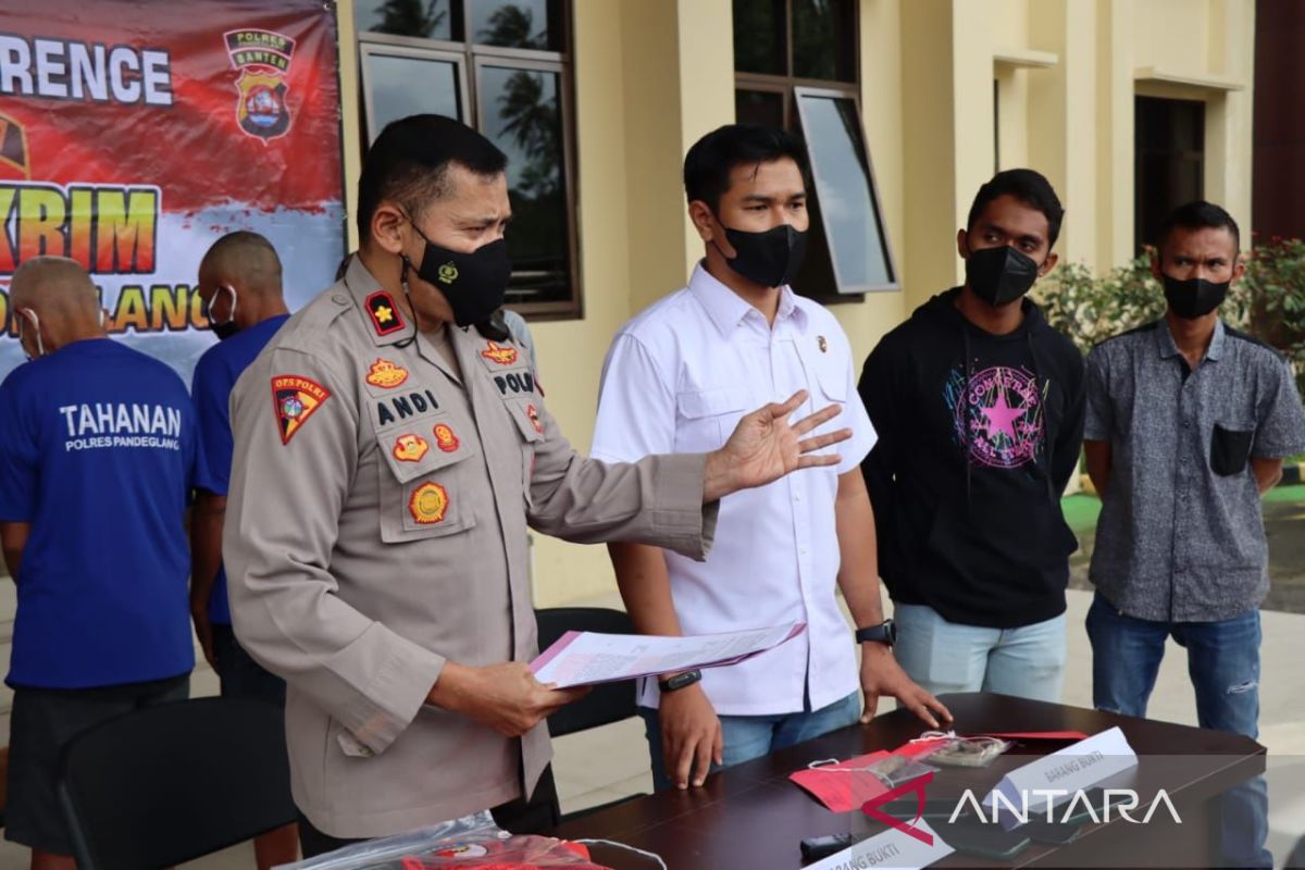 Polres Pandeglang ungkap kasus pencurian hewan