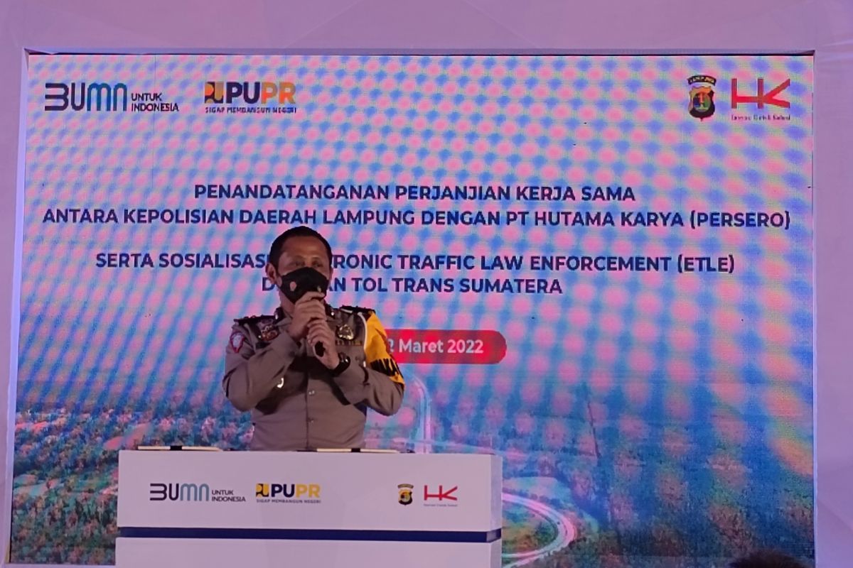 Polda Lampung akan blokir pajak kendaraan tidak bayar denda ETLE