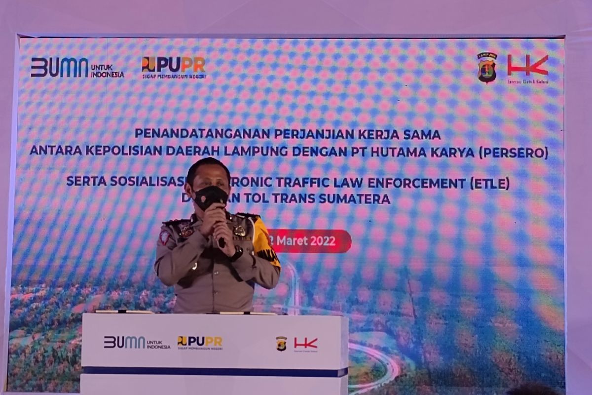 Polda Lampung akan blokir pajak kendaraan apabila tidak bayar denda ETLE