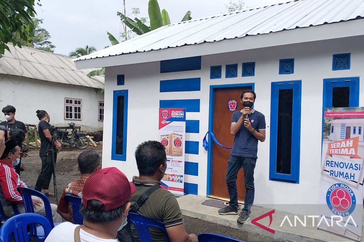 Indocement pakai teknologi pracetak percepat perbaikan rumah tak layah huni