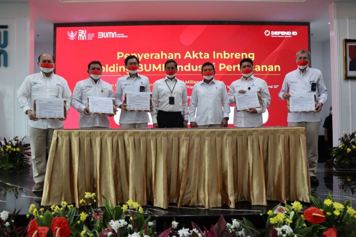 PT Len Industri resmi menjadi induk Holding BUMN Industri Pertahanan