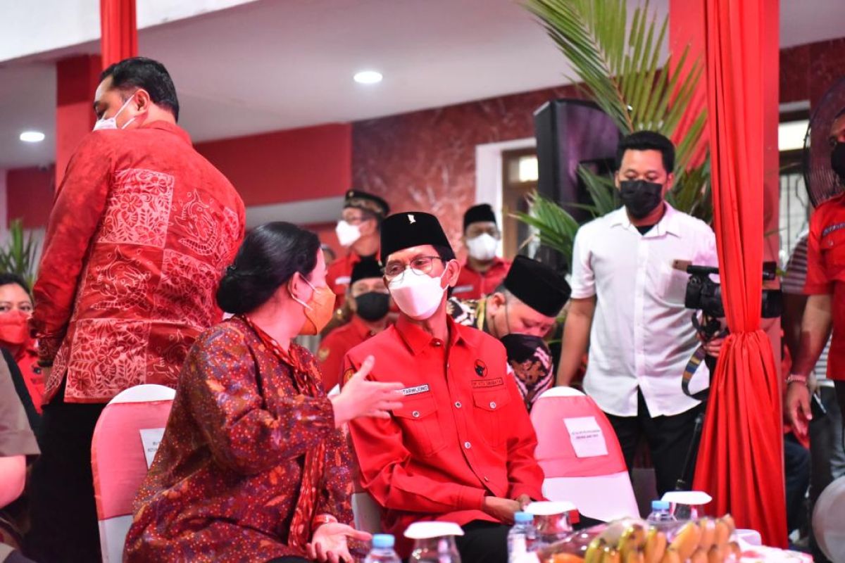 PDIP Surabaya laporkan kerja konsolidasi Pemilu 2024 ke Puan Maharani