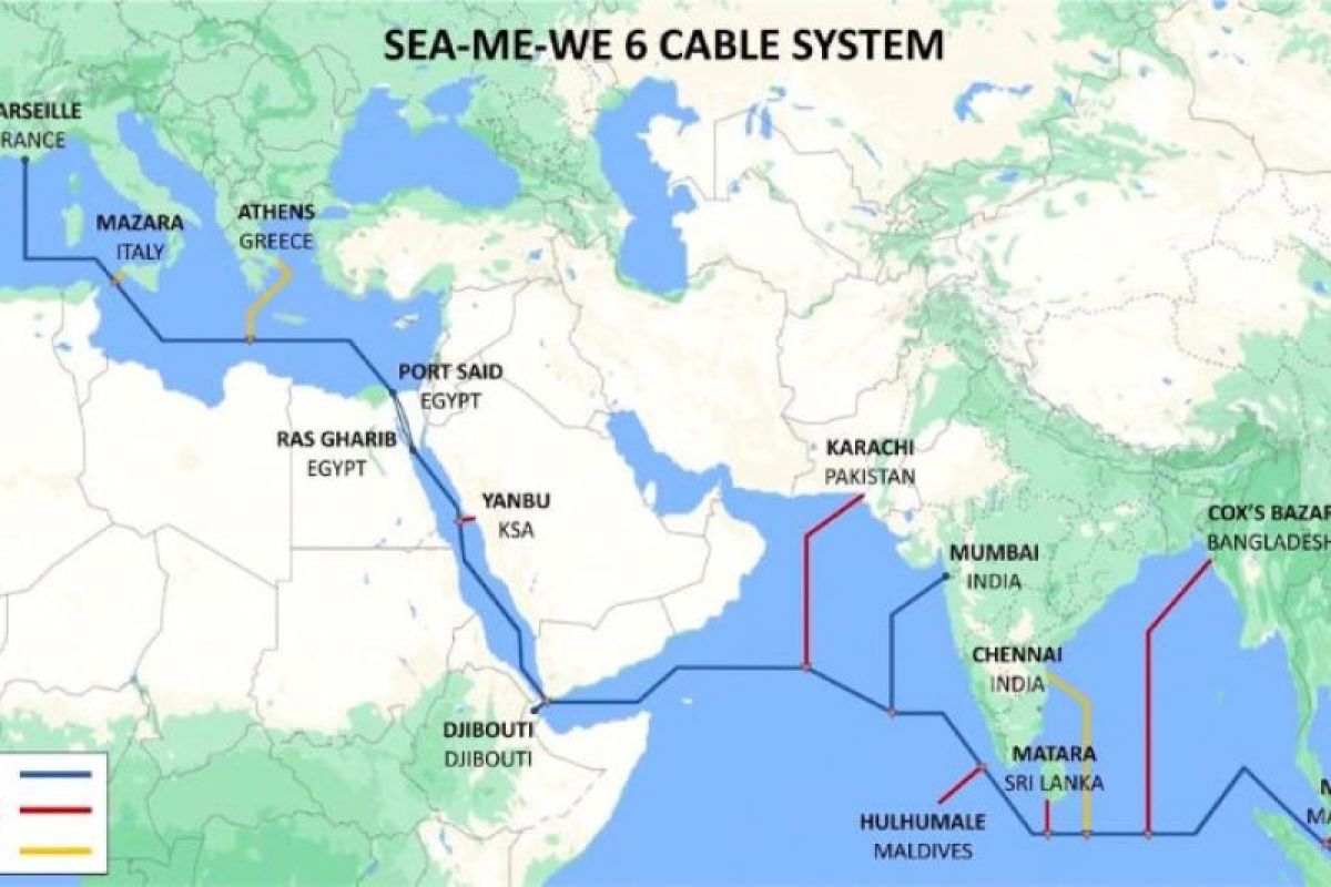 Telkom Group siap gelar kabel laut internasional Asia Tenggara - Eropa