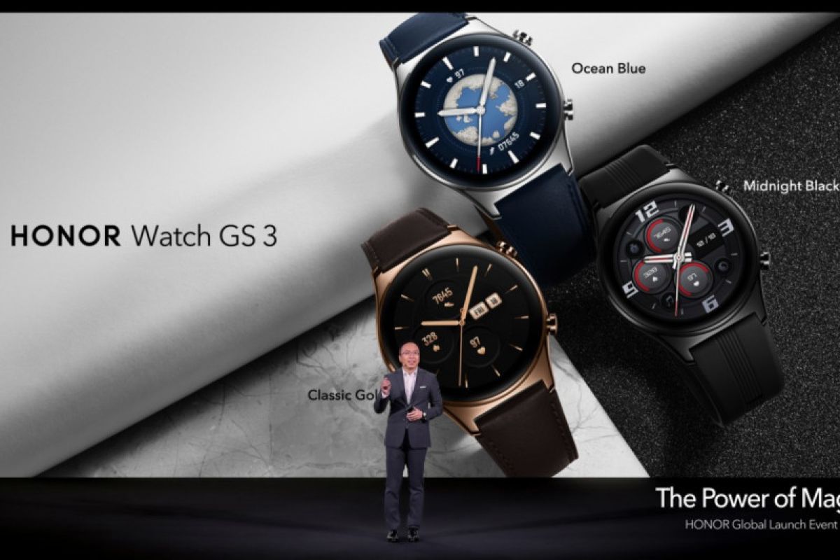 Honor Watch GS3 dan Earbuds 3 Pro dihadirkan di MWC 2022