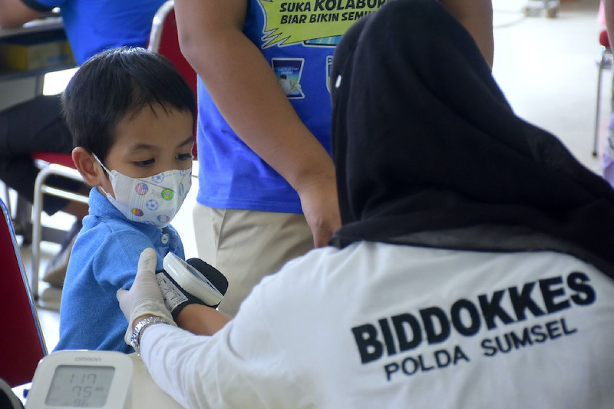 Pusri gandeng Polda Sumsel gelar vaksin anak