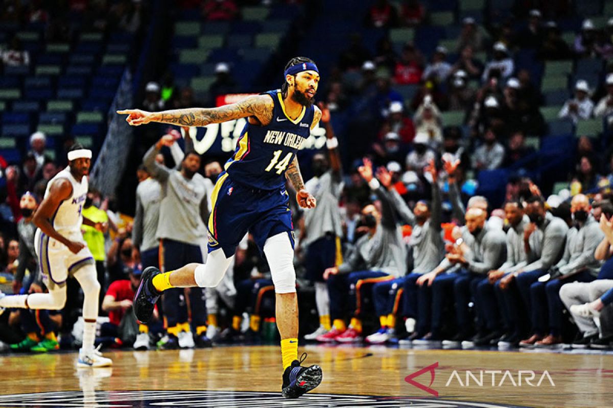 Pelicans pukul Kings, tetap sempurna sejak jeda All-Star