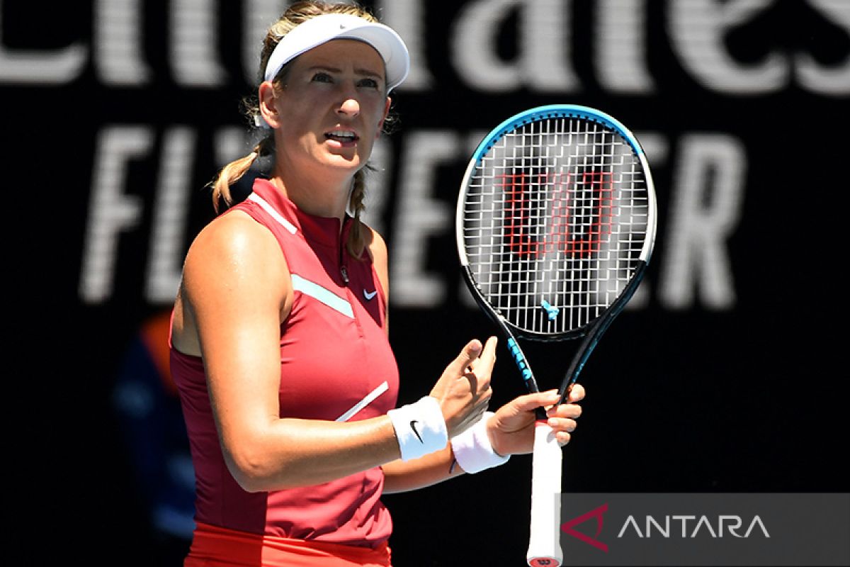 Petenis Belarus Azarenka hancur melihat kekerasan terhadap Ukraina