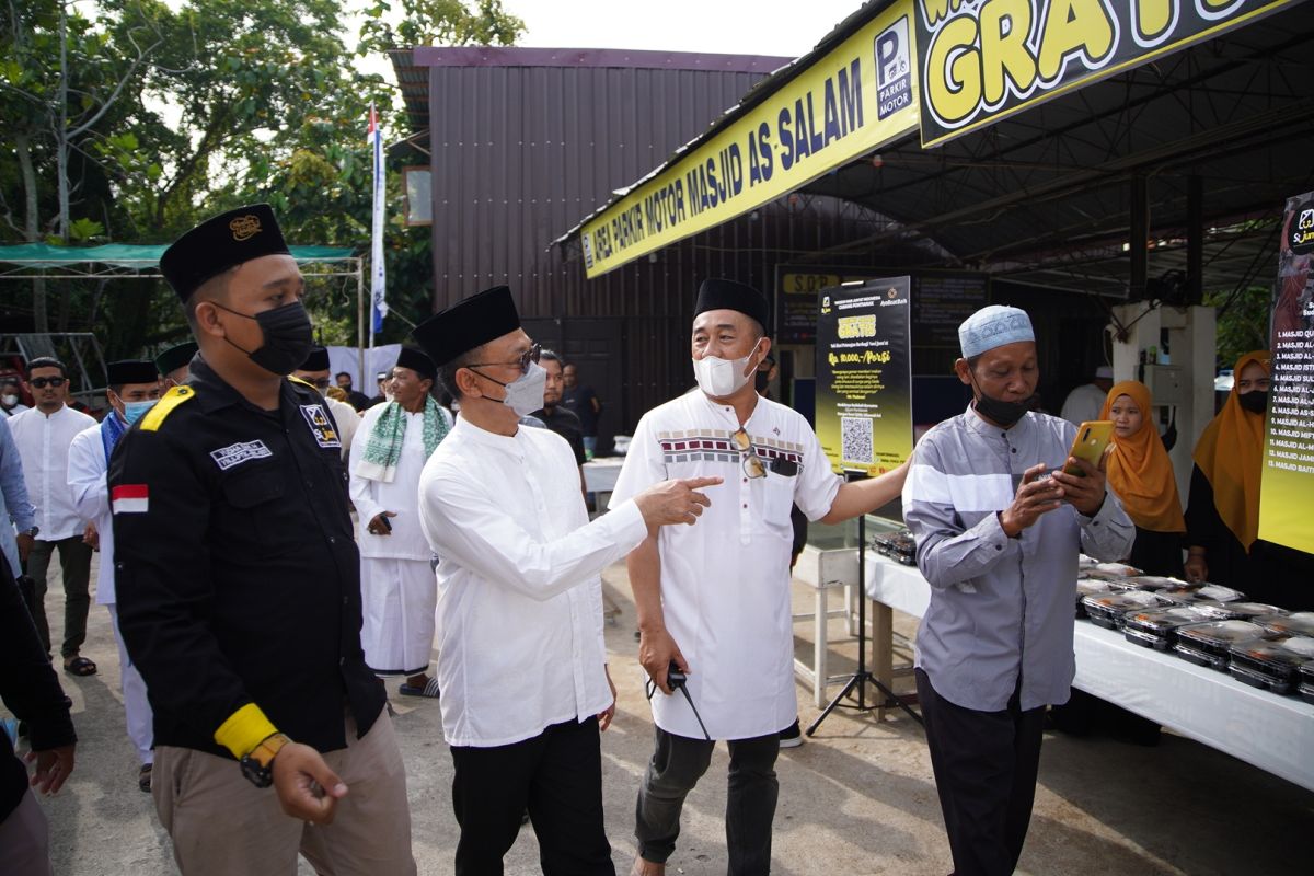 Pemkot Pontianak apresiasi masjid sediakan warung makan gratis-posko damkar