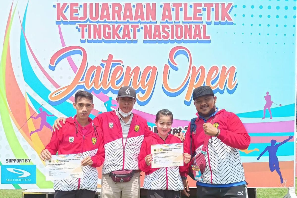 Sulsel rebut emas dan perak pada Kejuaraan Atletik Jateng Open 2022