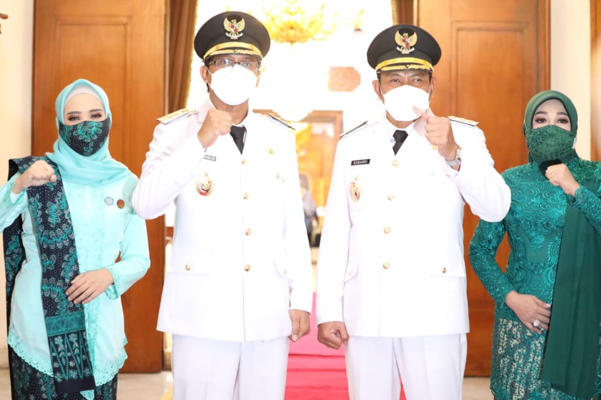 Setahun kepemimpinan Muhdlor-Subandi, pembangunan infrastruktur dimasifkan