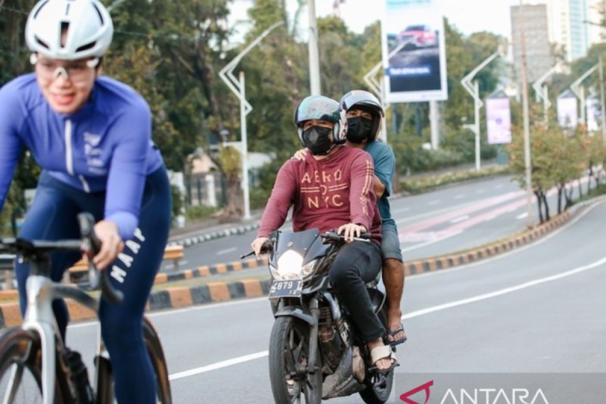 Polisi tangkap jambret pesepeda di Senayan