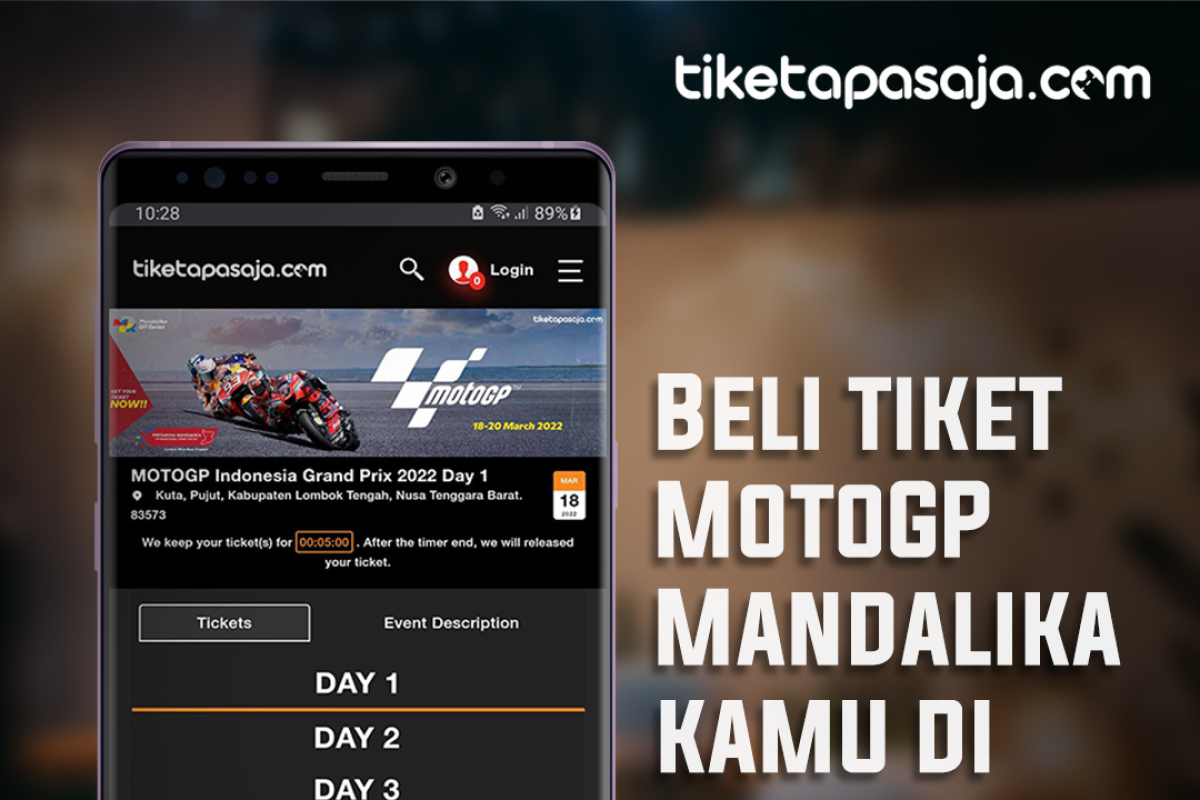 Menko Airlangga : Penonton MotoGP Mandalika tak perlu tes PCR/antigen