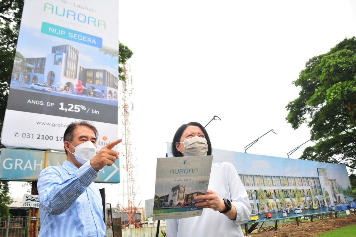 Intiland kembangkan kawasan pusat komersial Aurora di Surabaya barat
