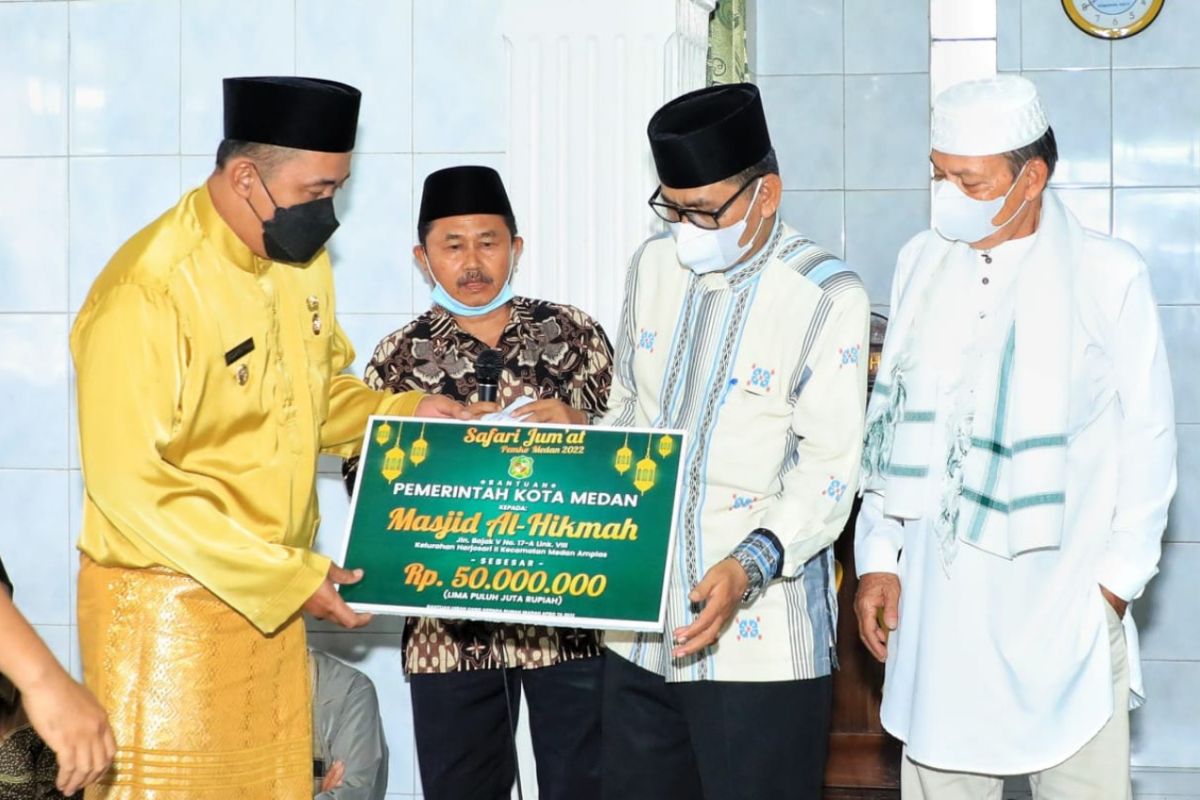 Pemkot Medan terus dorong program masjid mandiri