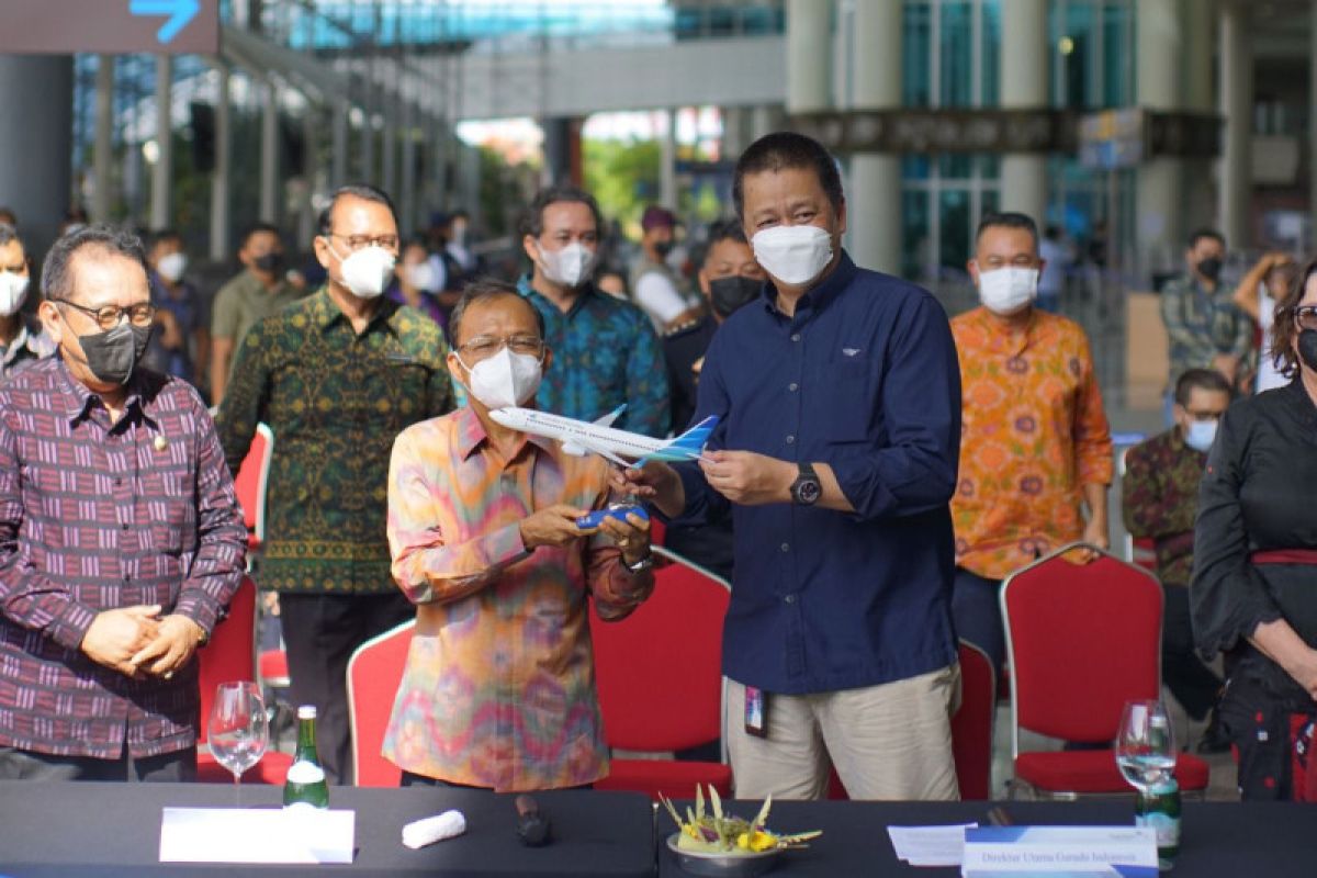 Garuda Indonesia mulai melayani rute penerbangan Sydney-Denpasar