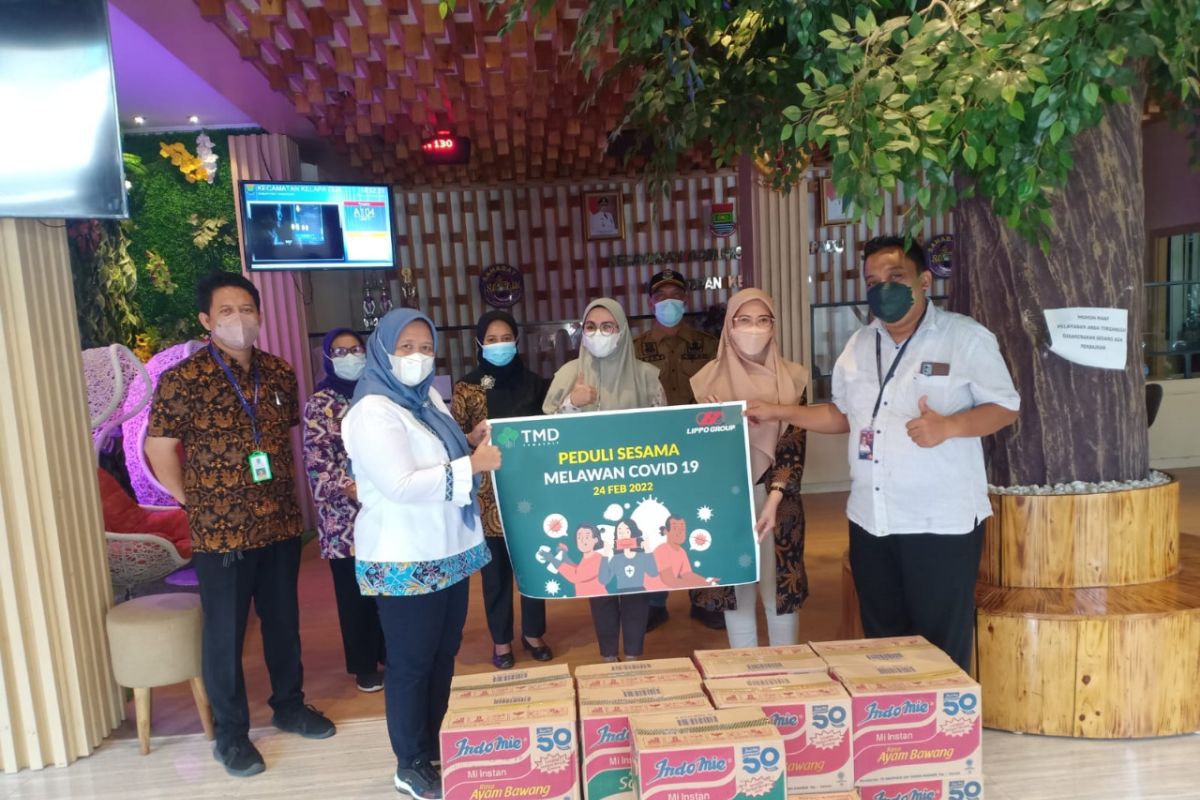 LPKR salurkan bansos bantu warga Tangerang isoman