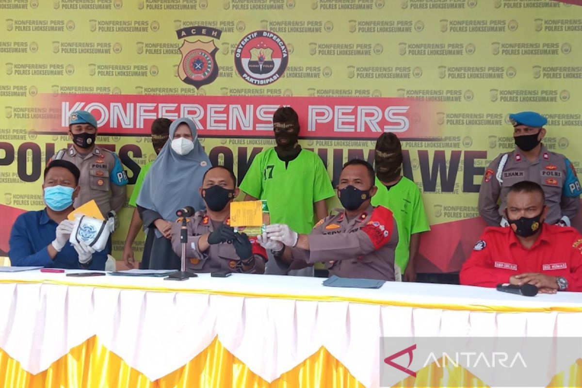 Tangkap tiga pengedar, polisi amankan dua kilogram sabu-sabu