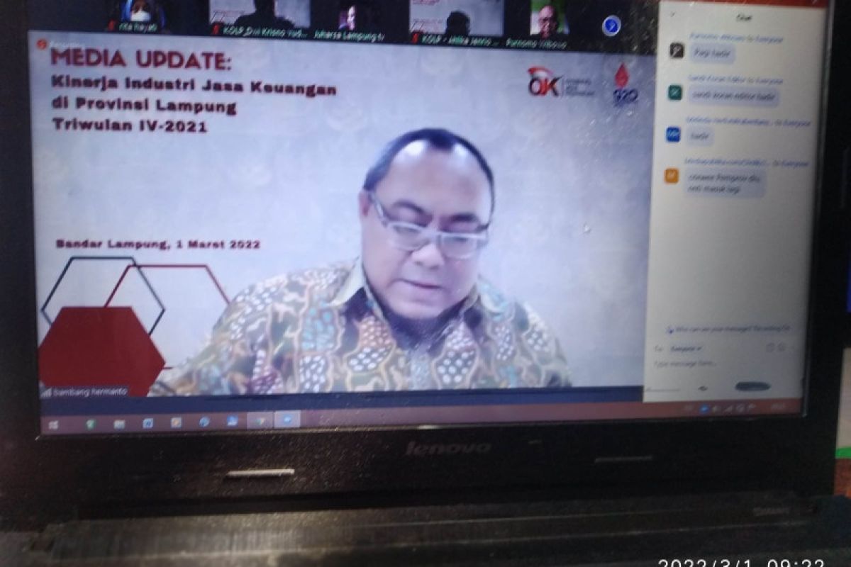 OJK: Kinerja perbankan di Lampung menunjukkan positif