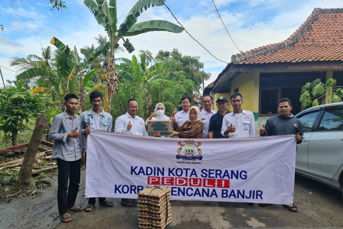 KADIN Kota Serang bantu korban banjir di Kawasan Banten Lama