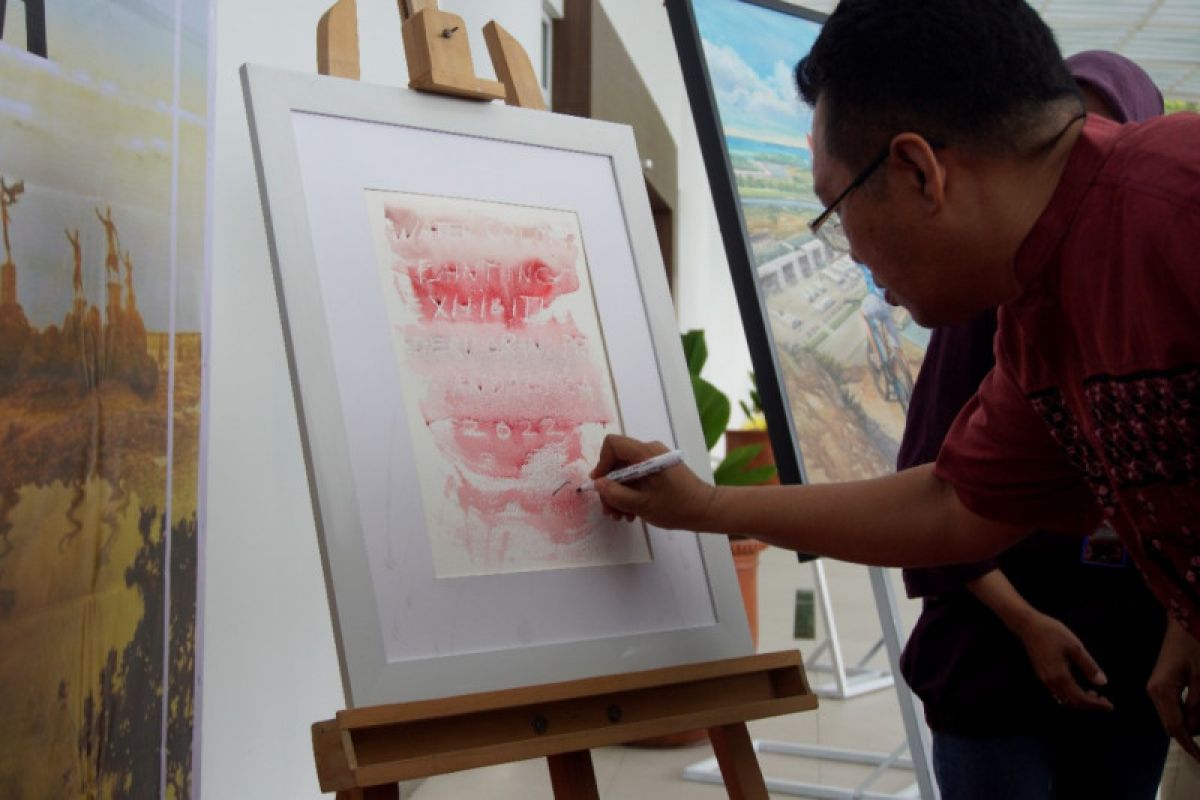 Pameran lukis “Deru Grand Prix Mandalika" dipusatkan di Lombok