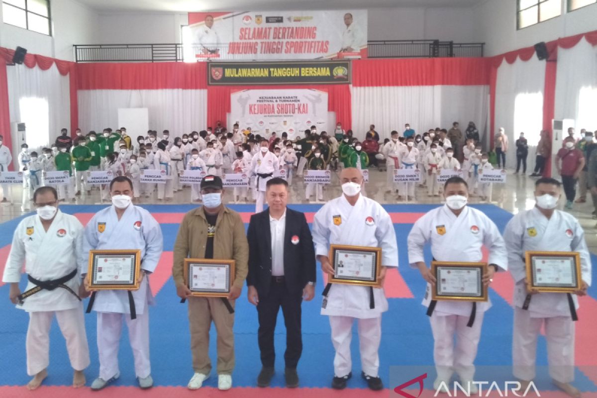 Gubernur buka Kejurda Karate Shoto-Kai se- Kalimantan Selatan
