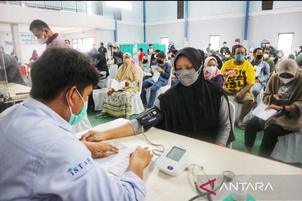 Chandra Asri Petrochemical sukseskan percepatan vaksinasi Covid-19 di Cilegon