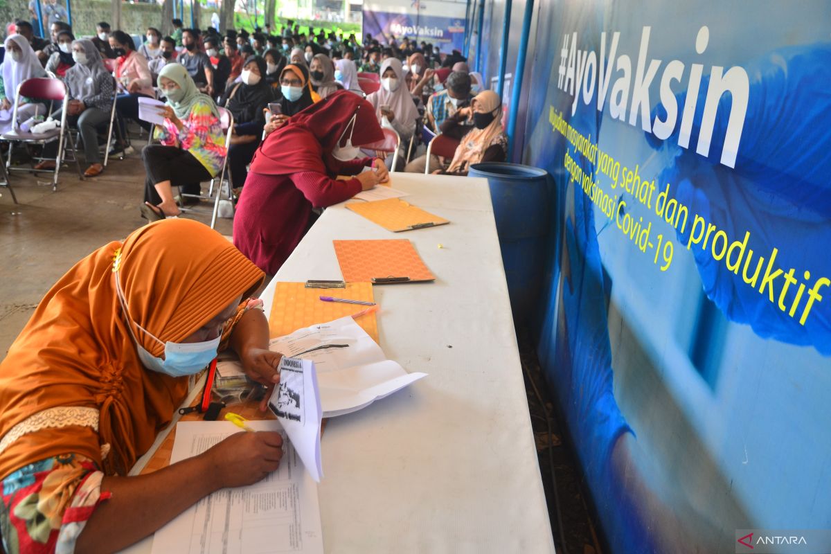 11,94 juta penduduk Indonesia telah jalani vaksinasi ketiga