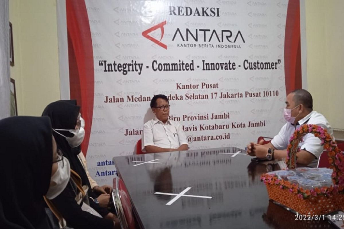 LKBN ANTARA Jambi dan UIN Sutha kerja sama program magang jurnalistik