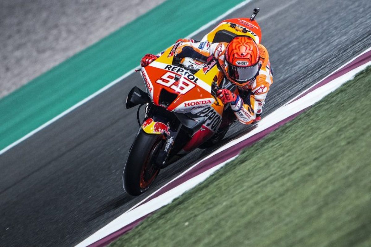 MotoGP: Marquez terkejut dengan performa motor Honda di Qatar