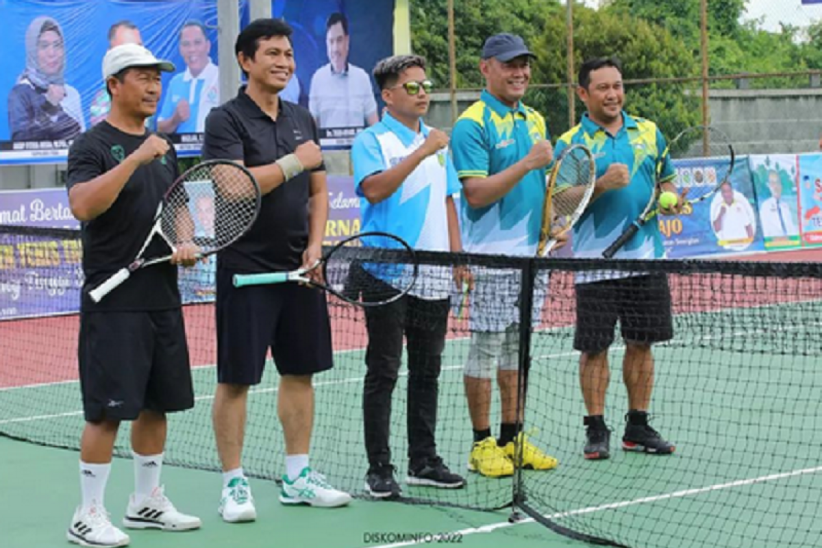 Tebo tuan rumah kejuaraan tenis Tanggo Rajo 2022