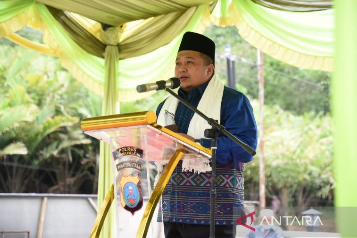 Masjid Jami' Al Hidayah inisiasi Kombes Pol Rony Samtana diresmikan, Bupati Tapsel: Mari kita makmurkan